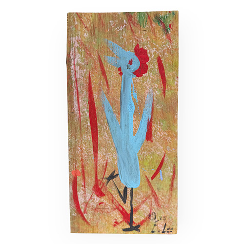 Ernest Lee 5.75x12 Dancing Chicken WP6465 SOLD